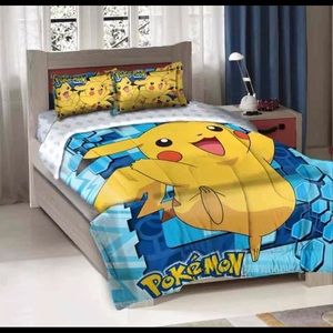 Pikachu twin bedding